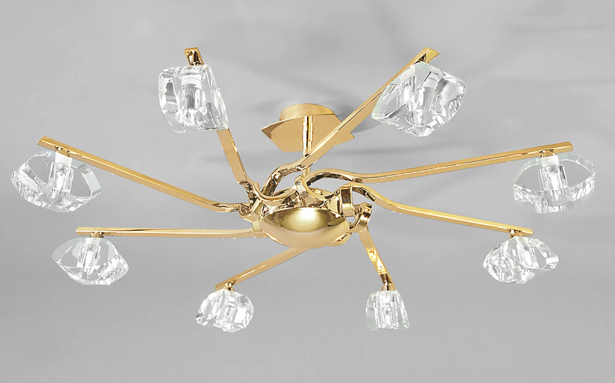 Alfa French Gold Ceiling Lights Mantra Semi Flush Fittings Alfa French Gold Ceiling Lights Mantra Semi Flush Fittings